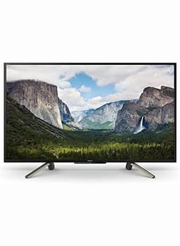 Smart LED TV 50 Inch Full HD With Built-In Receiver, 2 HDMI and 2 USB Inputs KDL-50WF665 Black - WE Offer (100 GB Free for 3 Months) KDL-50WF665 Black