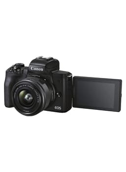 EOS M50 Mark II Mirrorless Digital Camera With 15-45mm Lens Black