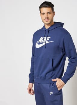 Sportswear Club Graphic Hoodie Blue